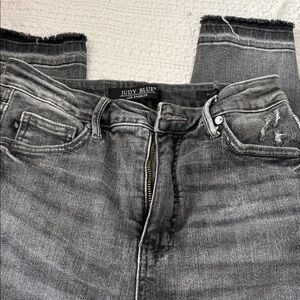 Judy Blue Women's Distressed Black Jeans 5/27